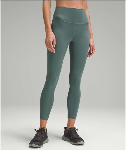 Lululemon Wunder Train High-Rise Tight 25" / Medium Forest / Size 4 - LW5CQDS