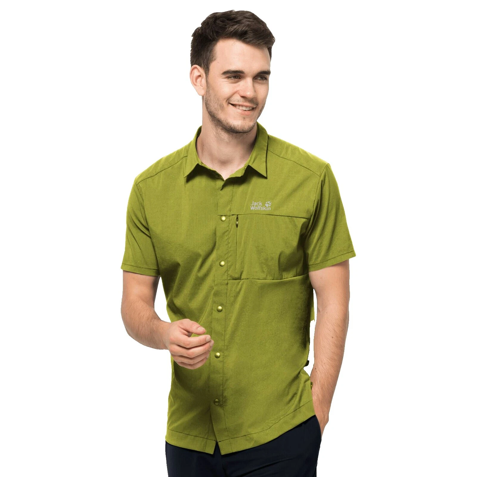 狼爪聚酯纤维野营和远足服装男