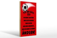 Holzschild Spruch 20X30Cm Ich Bin KöLn Fan Fussball Holz Deko Schild Wooden Sign