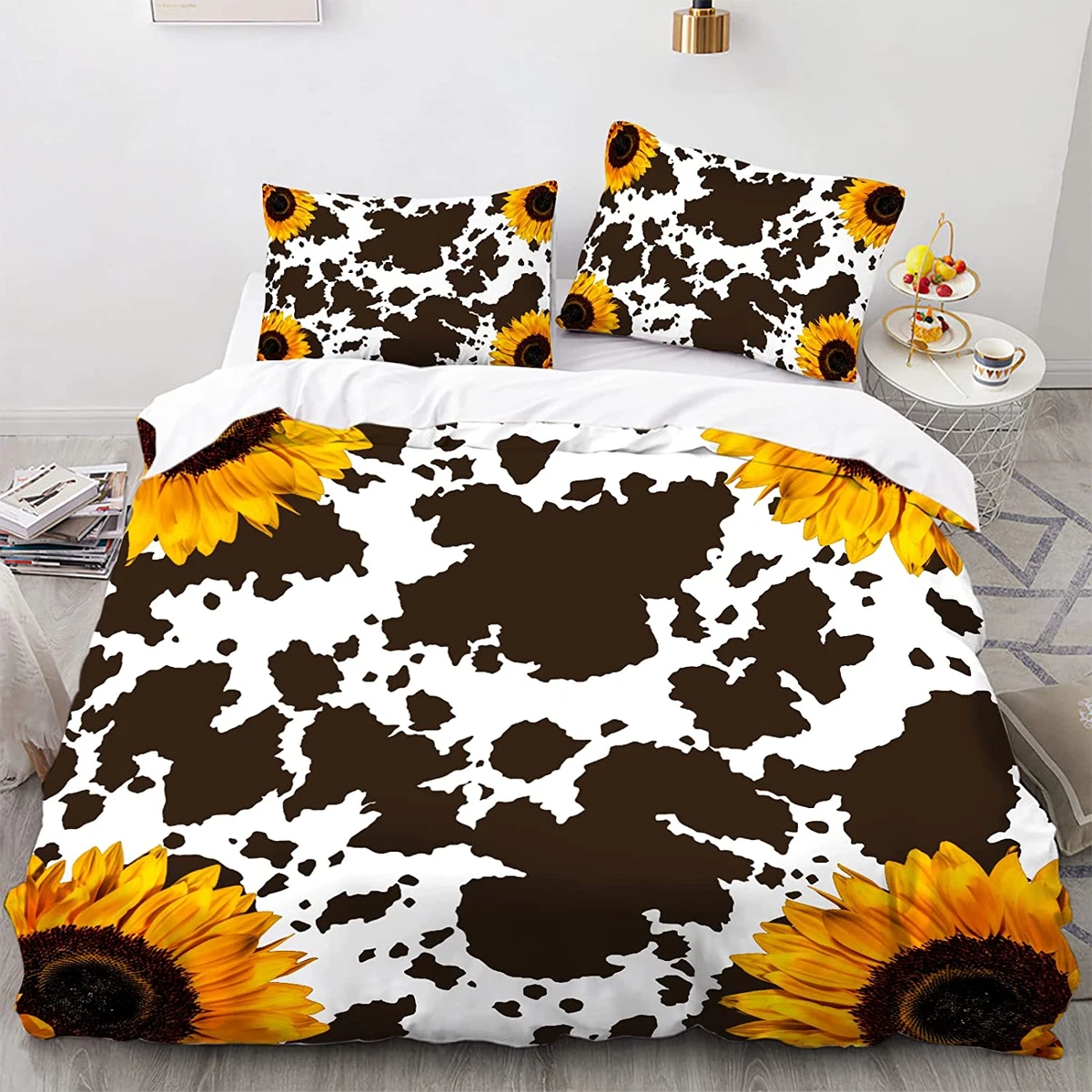 Flowers And Leopard Pattern Louis Vuitton Bedding Sets Bed Sets, Bedroom  Sets, Comforter Sets, Duvet Cover