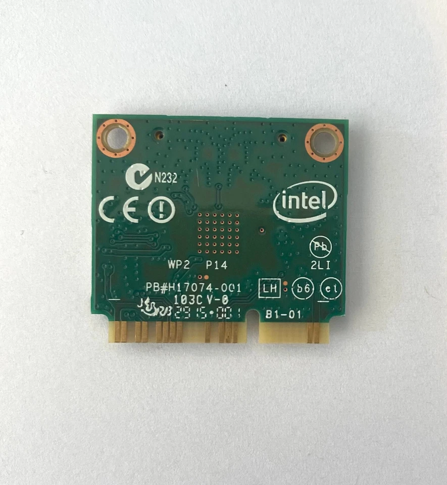 NEW!!! Intel Wireless-AC 7260 7260HMW Mini PCIE WiFi Card PC 802.11ac Bluetooth - Image 2 of 2