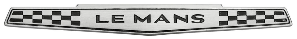 Emblema del panel de puerta Lemans para modelos Pontiac LeMans 1965 hechos en EE. UU. Foto 2 de 4