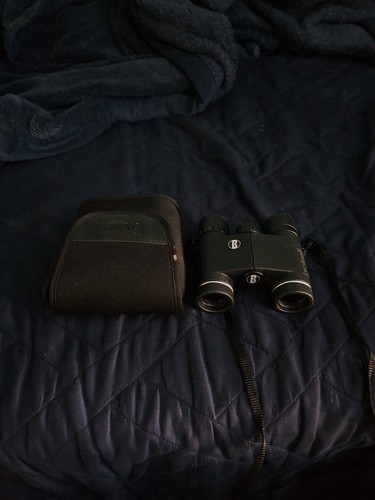 Bushnell Binoculars 10x25 FOV 330ft Black Pocket Binoculars Hunting