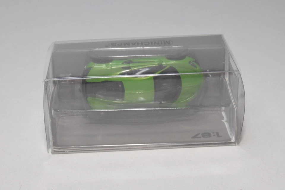 A82 1:87 MINICHAMPS 870 154542 MCLAREN 570 S 570S MANTIS GREEN MIB - Immagine 2 di 4