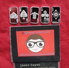 Aces Playing Cards + Joker Qty. of 5 - 1 gram .999 Pure Silver Bars in air-tites