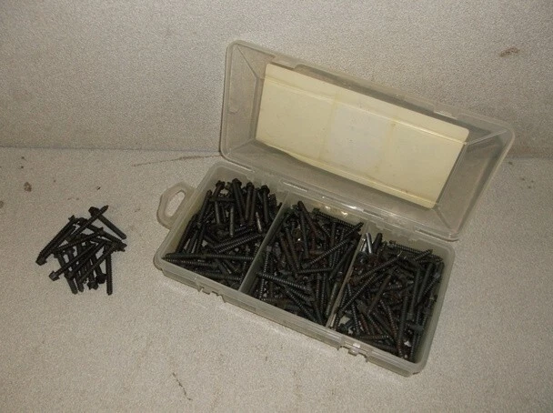 Caja de 250 tornillos "Pro Gold" tamaño 1 1/2" para carreras de hielo - ¡¡NUEVOS!!! Foto 2 de 4