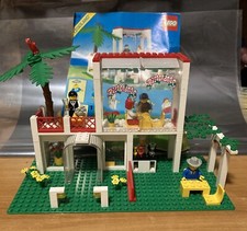 Lego 6376 Ristorante Breezeway Café Legoland Città Town 1990 Minifig Chef 100%