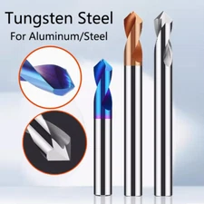 90 Degree Solid Carbide Chamfer Countersink Drill Bit Center Spotting Pilot Hole