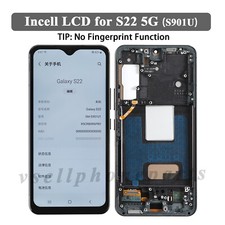 Small Incell LCD Display Screen Digitizer For Samsung Galaxy S22 5G S901U S901U1