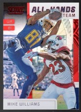 2019 Mike Williams Score Football All Hands Team Chargers AHT-7