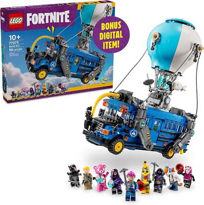 LEGO Fortnite Battle Bus Collectible 77073 954 pieces | eBay