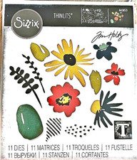 Modern Floristry Flowers Sizzix Thinlits Flow...