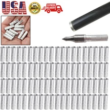 200Pcs Aluminum Arrow Insert Nock Thread ID 6.2mm Carbon Shaft Connection Seat