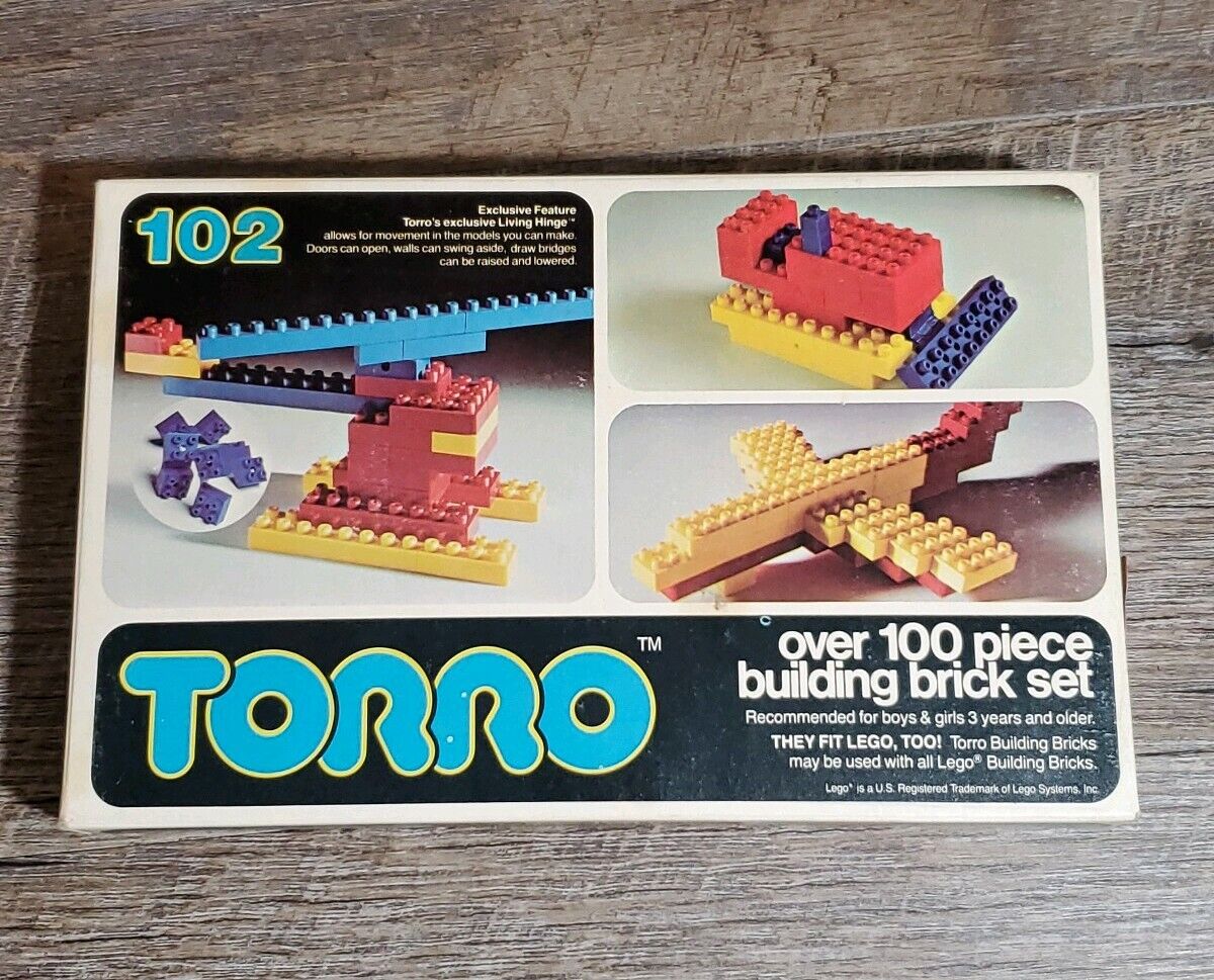 Vintage Torro Over 100 Piece Brick Set #102 | eBay Vintage Torro Over 100 Piece Brick Set #102 | eBay