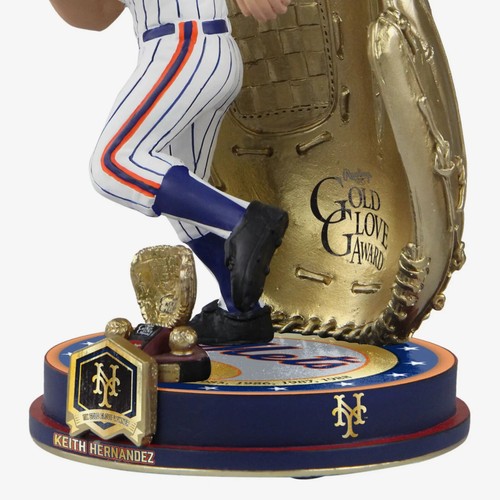 KEITH HERNANDEZ New York Mets 11x Rawlings Gold Glove Award Bobblehead NIB! - Picture 6 of 6