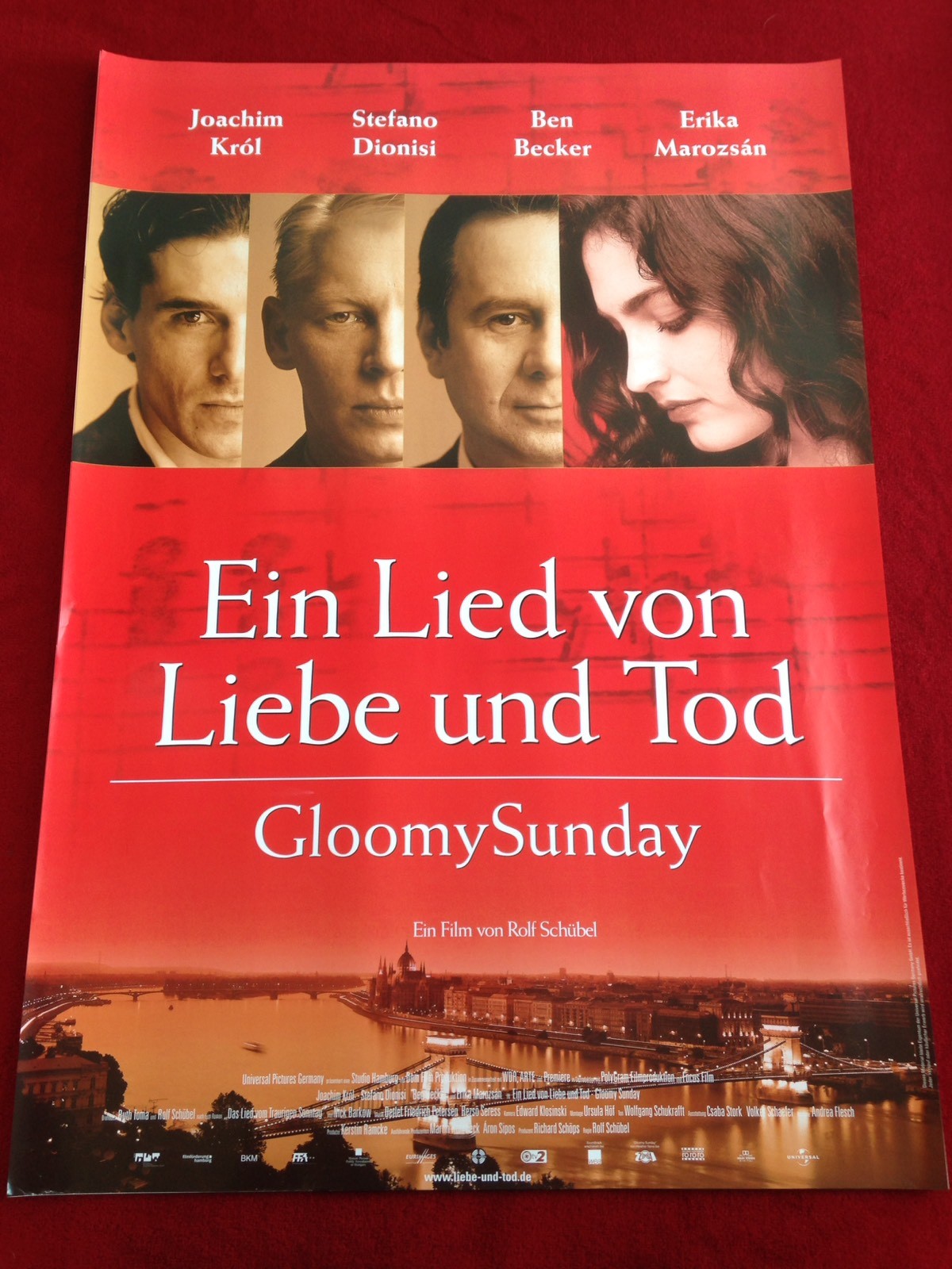 Ein Lied Von Liebe Und Tod Soundtrack Ein Lied von Liebe und Tod Kinoplakat Poster A1, Król, Becker, Gloomy