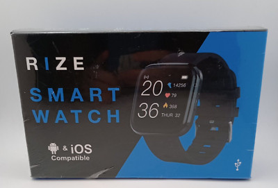 RIZE Smart Activity Fitness watch Android & iOS Compatible NIB