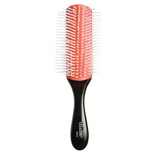 Pro Nylon Pin 9 Row Styling Brush for Detangling, Separating, Shaping, and Defin - Picture 10 of 12