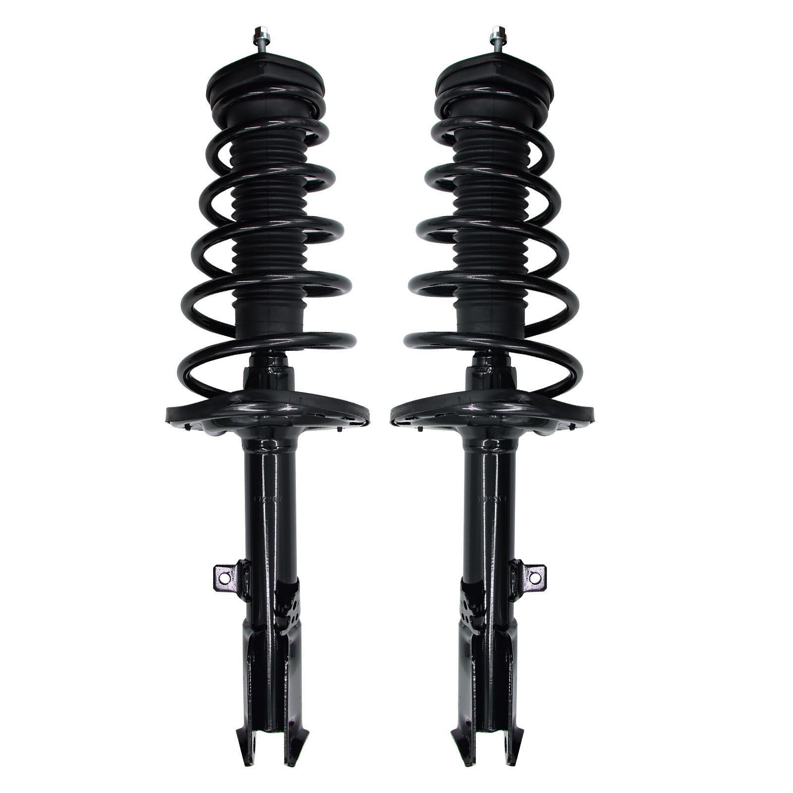 2pcs Front Struts with Coil Spring for 2004-2006 Toyota Camry Solara Lexus ES330 Replacement