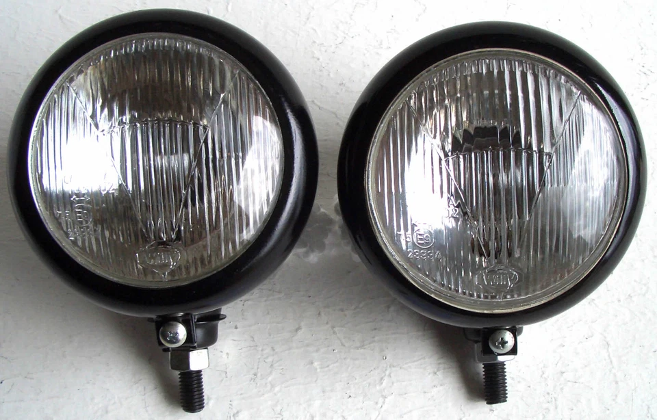 Scheinwerfer Willy Ø 105 mm Glas gewölbt passend für Eicher Fahr Güldner  50502