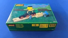 Brio WESTERN SET #33270 NEW in BOX  / Vintage Wooden Railway 1980s NIB RARE!