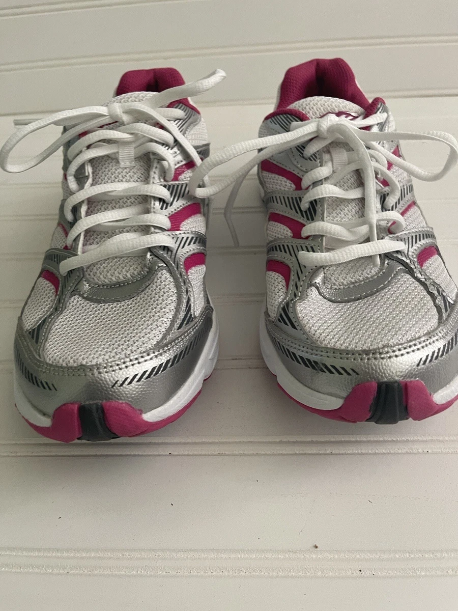 Pink and silver shoes hotsell