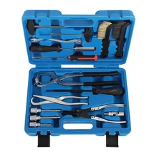 15PCS Drum & Disc Brake Tool Kit Brake Spring Remover and Installer Tool