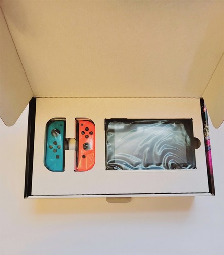 ✅ Nintendo Switch Mario Kart 8 Console Deluxe Neon Bundle * Fast Free Shipping - Picture 3 of 7