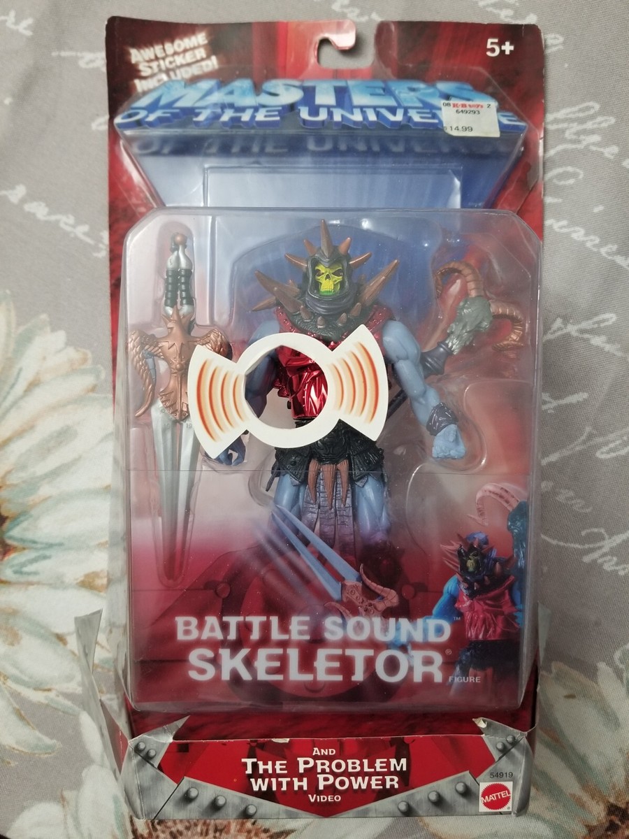 Mattel Masters of the Universe Battle Sound SKeletor 74299556265| eBay