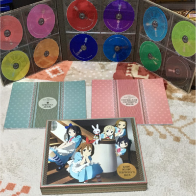 K-ON! MUSIC HISTORY'S BOX Japan Anime Music 12 CD picture book booklet Set  RARE!