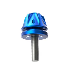 Blue Rider's Seat Mounting Bolts Hardware Screws for Harley FLHX FLHR FLTR FLHS