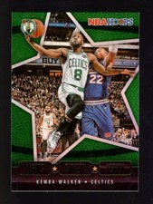 2020-21 HOOPS LIGHTS CAMERA ACTION HOLO FOIL #10 KEMBA WALKER BOSTON CELTICS