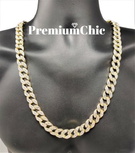 16MM Miami Cuban Choker Link Chain 