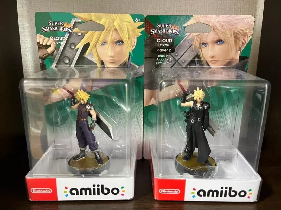 Cloud Player1 2 Figure SET Smash Brothers NIntendo Switch | eBay