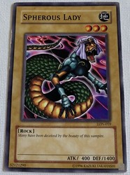 Spherous Lady LON-059 1st Edition Common Labyrinth of Nightmare