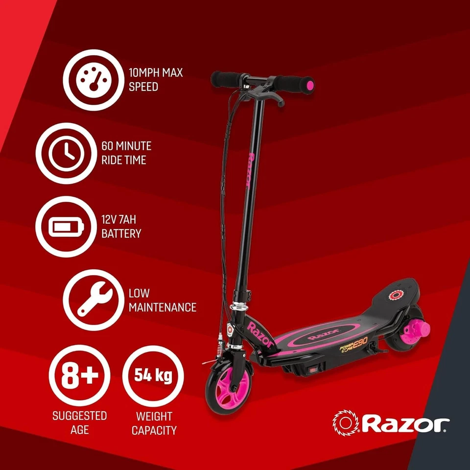 Glow  Razor Razor E90 Electric Scooter - Image 2 of 2