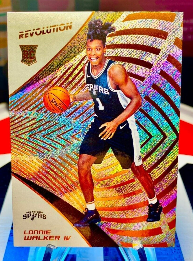 2018-19 Lonnie Walker IV Panini Revolution Rookie Card #125