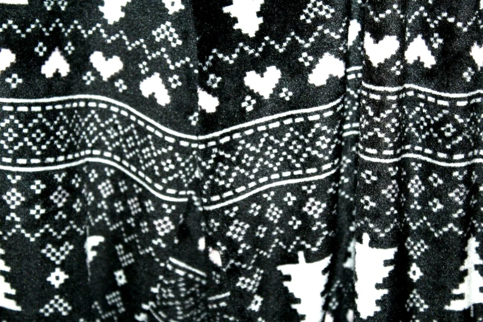 Conjunto de 2 piezas de pijama/ropa de dormir negro polar Joe Boxer Juniors perro cachorro Foto 4 de 4