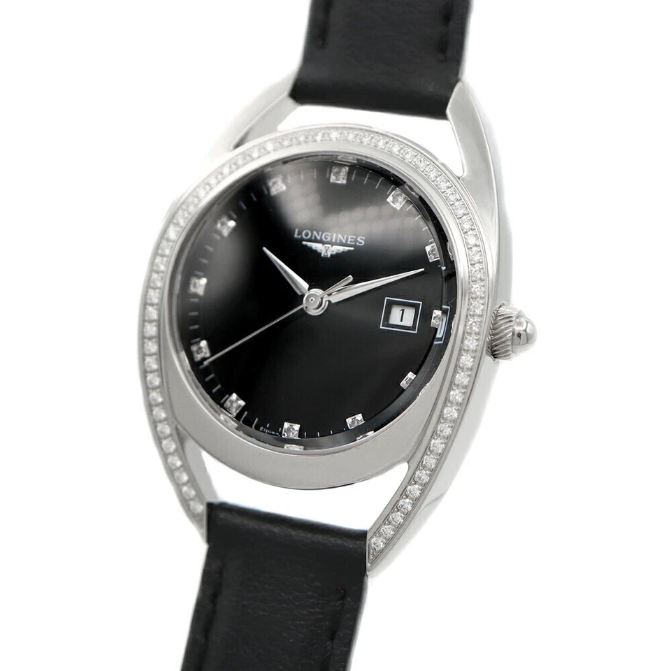 Reloj para mujer LONGINES Herradura Ecuestre Bisel Diamante L6.137.0 G0606 Foto 2 de 4