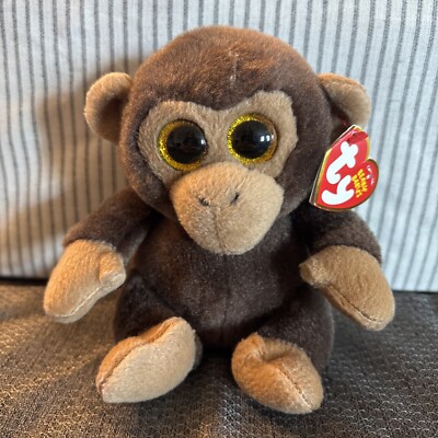 TY Beanie Baby - BANANAS the Brown Monkey 