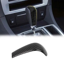 Carbon Fiber Gear Shift Knob Cover Trim for Dodge Charger Chrysler 300C 2004-10