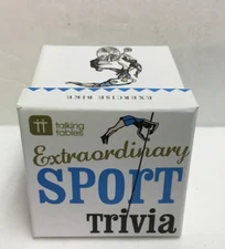 Talking Tables Facts & Fun EXTRAORDINARY SPORT TRIVIA 60 Cards Designed in UK