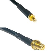 RFC195 SMB MALE to RP-SMA FEMALE Coax RF Cable USA-Ship Lot