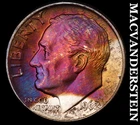 1962-D Silver Roosevelt Dime - Choice Gem Brilliant Unc  Super Color  #K2693