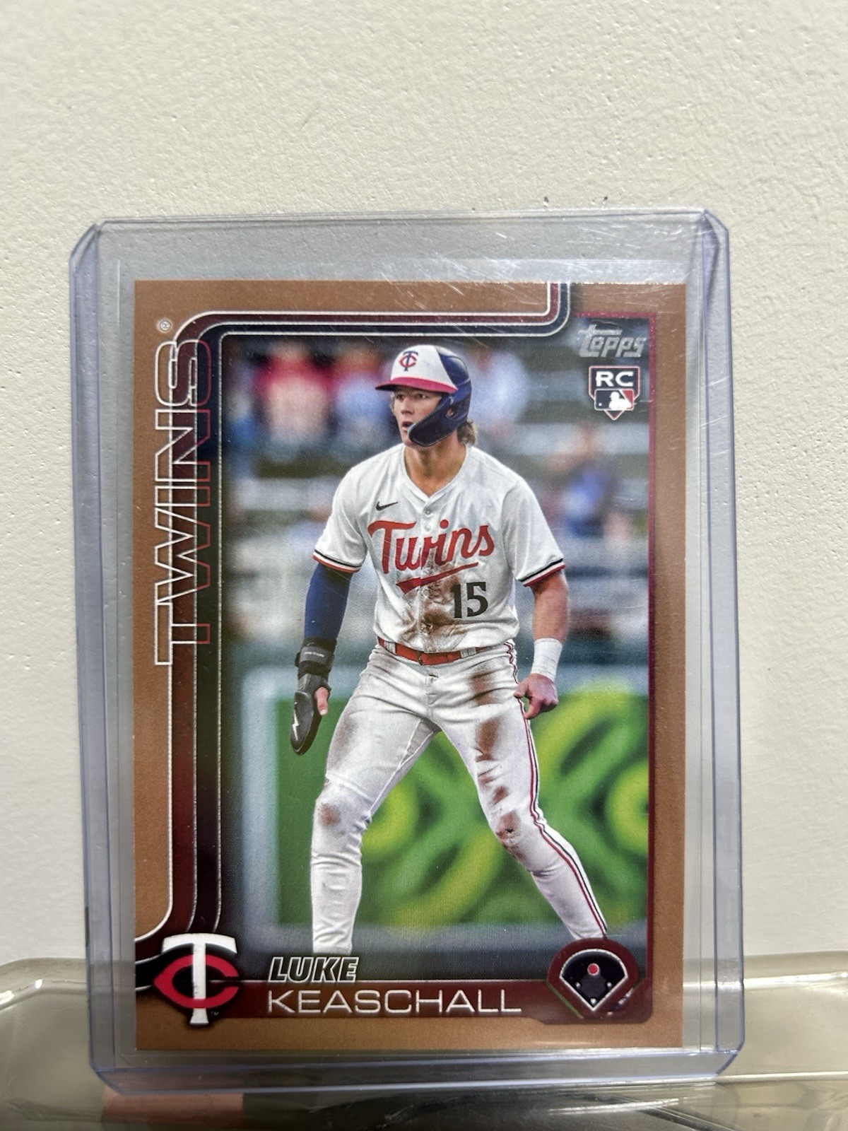2025 Topps Update Series Gold Luke Keaschall Rookie /2025 #US16 Minnesota Twins