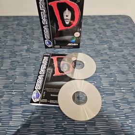 SEGA SATURN D Complete Tested Working Game | Discs, Manual & Case | Rare