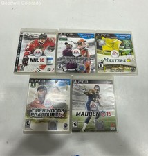 EA Sports PlayStation 3 Game Lot NHL 10 Tiger Woods PGA Tour 11 12 14