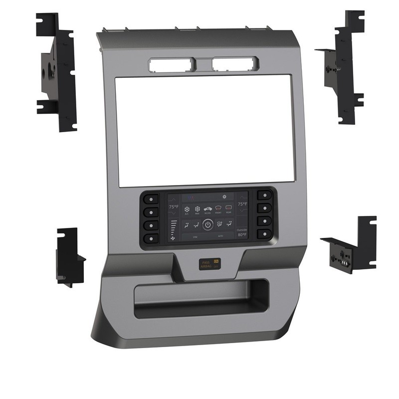 Metra 108-FD1CH 2 DIN Dash Installation Kit for Ford F-150 F-250 F-350