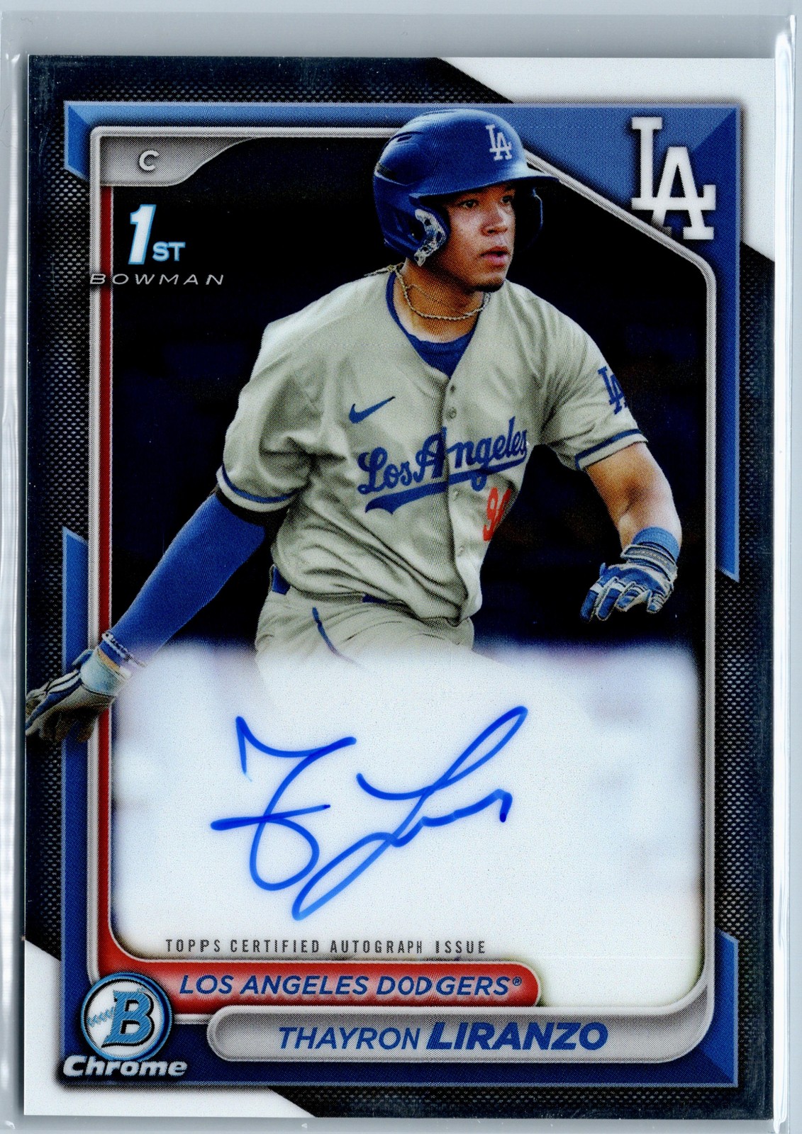 2024 Bowman Chrome #CPA-TL Thayron Liranzo Prospects Autographs