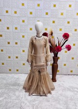 Readymade kids girls sharara party wear eid indian girls designer dress